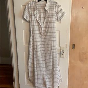 Stelen long striped dress